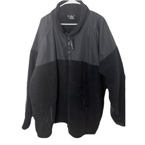 Propper AdventureTech Fleece Jacket Men’s Black size 2XL Full Zip tactical
